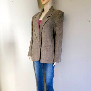 Koret Pure Wool Women’s Career Jacket Lined Brown